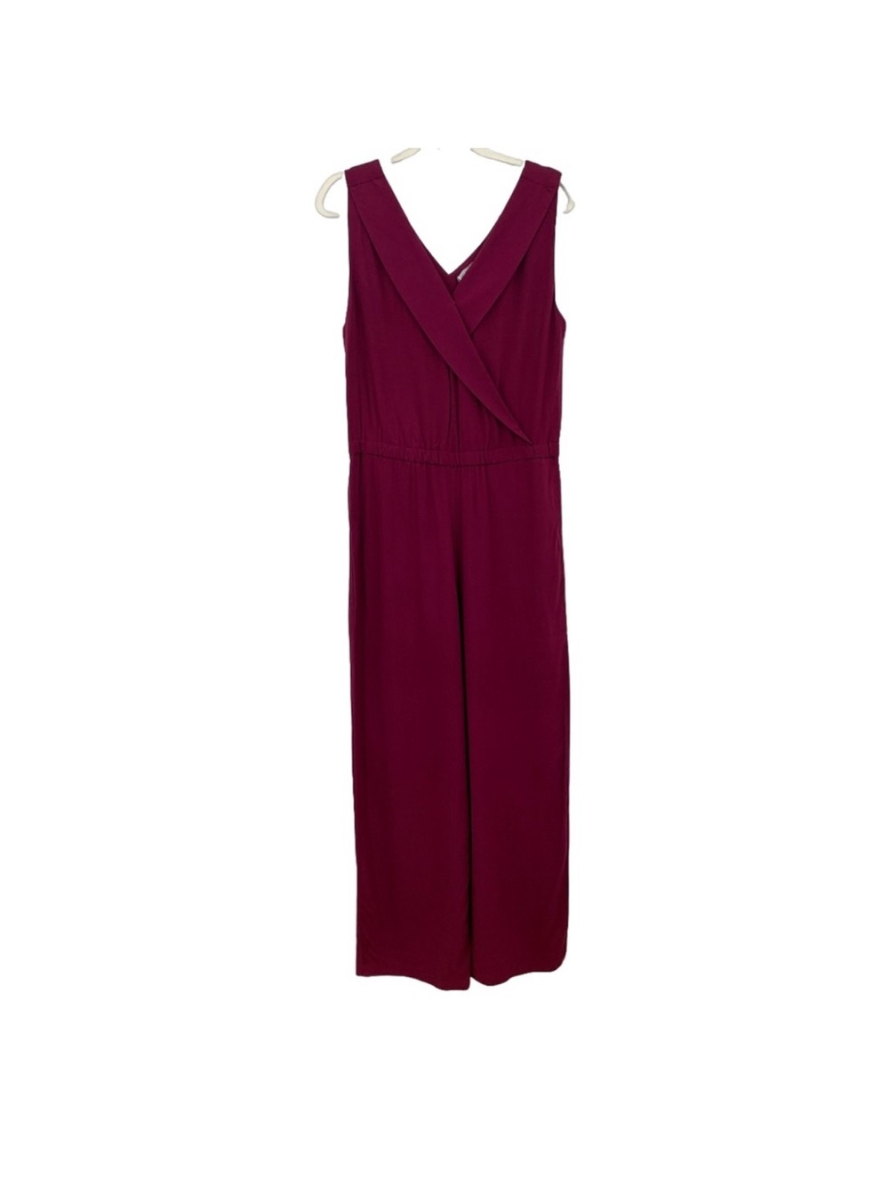Oliver Grace Sabrina Sleeveless V-Neck Jumpsuit with Elastic Waist